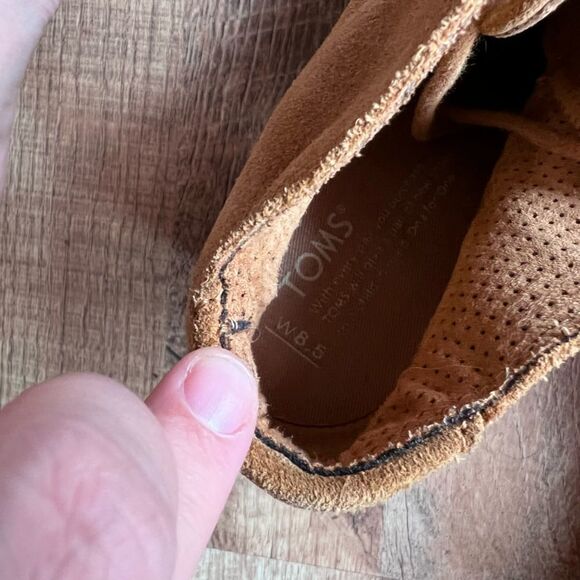 Toms lunata chunky heel lace up booties - Picture 6 of 6